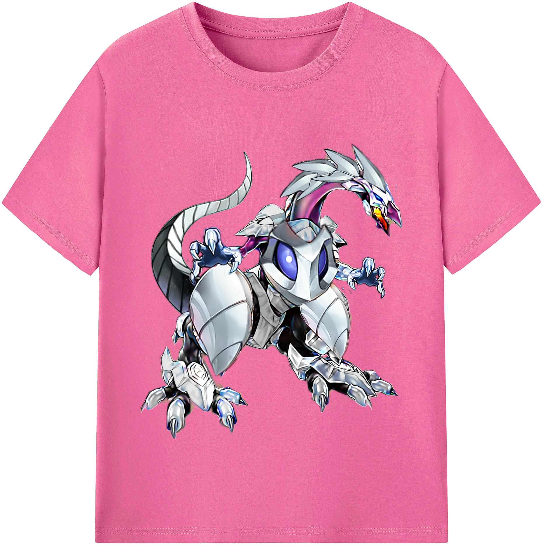 （画像用） 遊☆戯☆王 Yu-Gi-Oh! レディースカジュアルプリントTシャツ（綿100％）